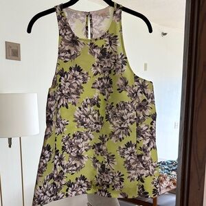 J.crew Floral Sleeveless Top